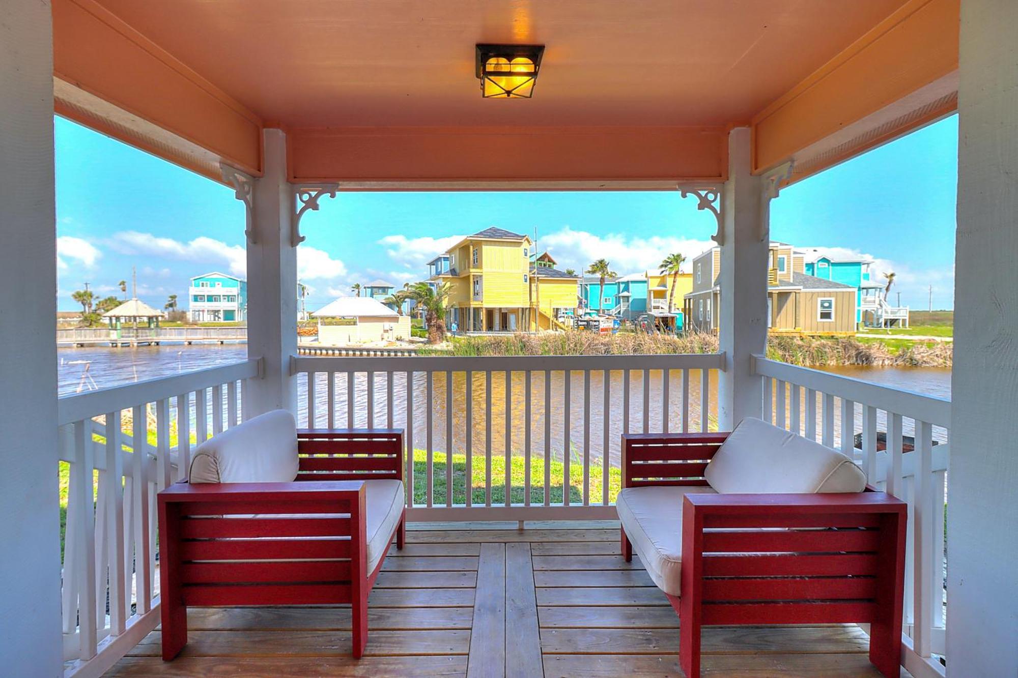 Bella Vista & Four Winds House Villa Mustang Beach Værelse billede