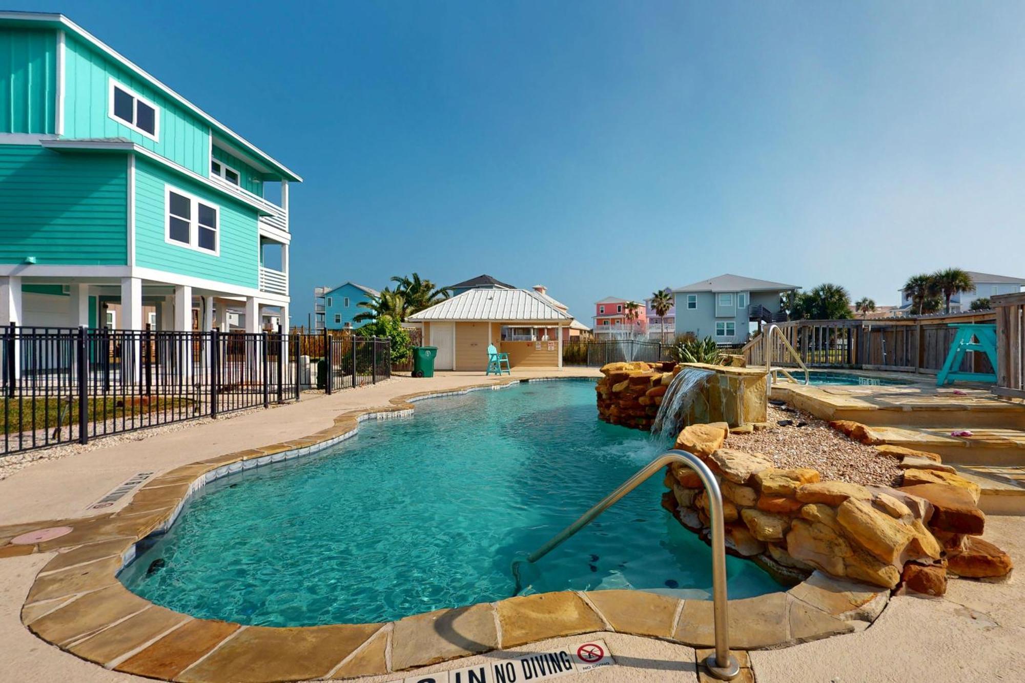 Bella Vista & Four Winds House Villa Mustang Beach Eksteriør billede