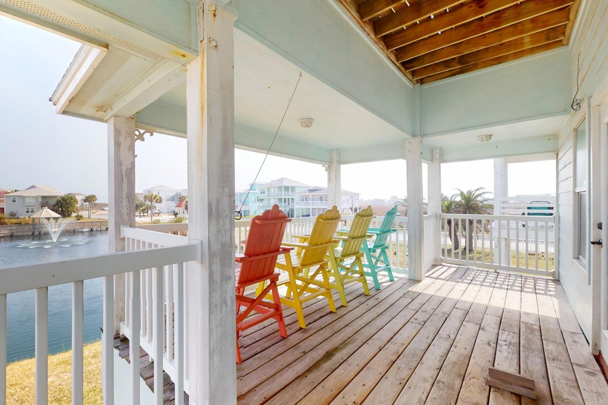 Bella Vista & Four Winds House Villa Mustang Beach Eksteriør billede